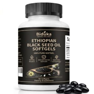 Biduka Ethiopian Black Seed Oil Capsules mian image